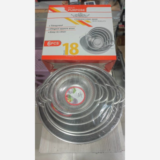ست آبکش استیل لوکاتلی پانچی 6 عددی