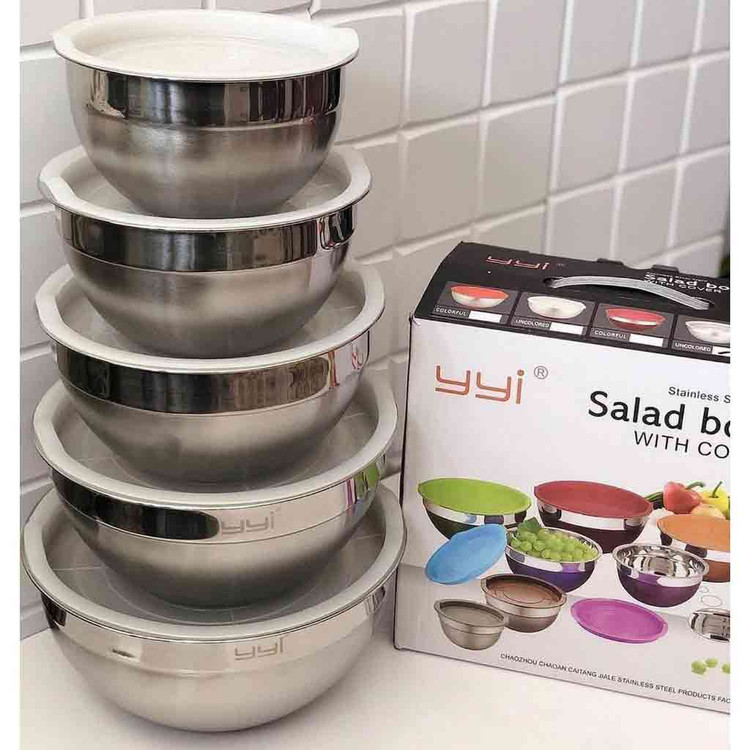 لگن درب دار استیل یی یی